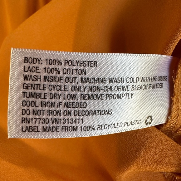 Women’s Xhilaration Top; Burnt Orange; Size M - Picture 4 of 6